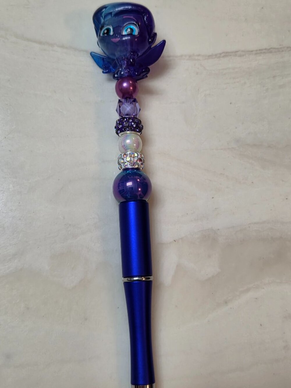 Doorable Blue Tinkerbell Character Pen - Brand New